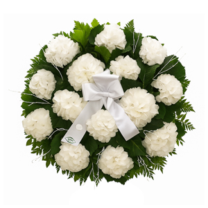 Coroa de Hortênsias